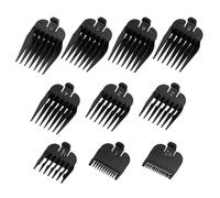 Ensemble De 10 Protections De Tondeuse For La Plupart, Compatibles Avec Wahl, Compatibles Avec Babyliss, Remplacement Des Guides De Tondeuse FX870-1/16 Pouces À 1 Pouce