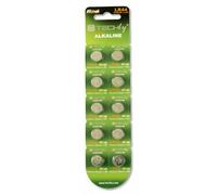 Ensemble De 10 Pz Pile Bouton Alcaline AG13 LR44 A76 GP76A 357