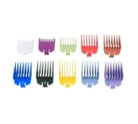 Ensemble De 10 Sabots De Guidage Universels For Tondeuse À Cheveux, Guide De Coupe Professionnel Et Accessoires De Rechange For Tondeuse Électrique.