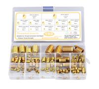 Ensemble de 102 inserts filetés auto-taraudeurs en acier à haut carbone - outil de renforcement et de réparation des filetages - inserts à fente à installation rapide pour le bois,