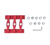 Ensemble de 11 pièces de gabarit de centrage automatique pour chevilles, guide de perçage pour trous de chevilles, kit d'outils de localisation de poinçons