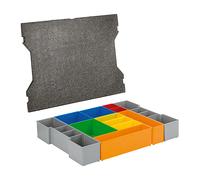 Bosch Boîtes de stockage de petites pièces Set de casiers Inset-Box pour L-BOXX, 12 pièces - 1600A016N9