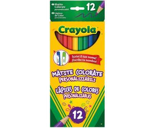 Ensemble de 12 crayons de couleur Crayola