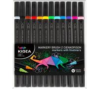 Ensemble de 12 marqueurs de couleur et stylos à pointe fine - votre créativité à chaque trait ! Parfait pour le dessin, l'esquisse et le coloriage. Donnez vie à vos créations dès aujourd'hui !