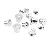 Ensemble de 12 Pointes de Centrages pour Bois | Outil d\'Alignement et de Localisation pour Chevilles Rondes en Acier , Tailles 6mm 8mm 10mm 12mm, pour