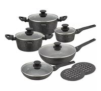 Ensemble de 12 ustensiles de cuisine en marbre KLAUSBERG KB-7657