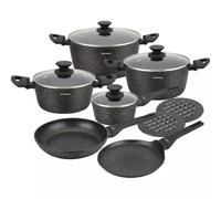 Ensemble de 12 ustensiles de cuisine en marbre KLAUSBERG KB-7658