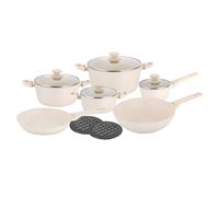 Ensemble de 12 ustensiles de cuisine en marbre KLAUSBERG KB-7959