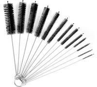 Ensemble de 13 Mini Brosses de Nettoyage pour Tubes, Bouteilles, Gourdes, Pailles, Thermos - Idéal pour Un Nettoyage Efficace et Précis des Récipients Variés - Accessoire Pratique pour la Maison