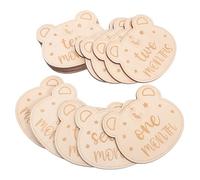 Ensemble De 14 Cartes Mensuelles En Bois Pour Baby Shower Signe De Croissance De Bébé