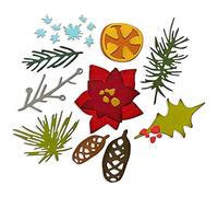 Ensemble de 14 matrices Thinlits Modern Festive par Tim Holtz