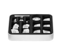 Ensemble de 14 pièces de garniture chromée pour boutons de lève-vitre, accessoire de décoration intérieure de luxe pour Classe A, B, C, E, GLA, CLA, GLK, GL, ML et GLE, couleur