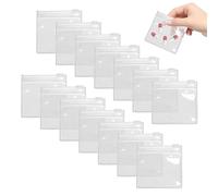 Ensemble De 14 Sachets De Pilules à Fermeture éclair, Sac De Stockage De Médicaments Transparent Réutilisable, Sac Scellé Portable Avec Serrure à Glissière, Petits Articles De Stockage De Pilules
