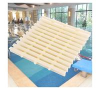 Ensemble de 15 grilles de trop-Plein Flexibles pour Piscine, couvercles de Drain de Douche intérieur/extérieur, Grille de Drainage de 25 cm pour Un contrôle Efficace du débit d'eau.