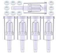 Ensemble de 15 Pcs Bonde de Fermentation SAS de Fermentation Tubes de Fermentation SAS Joints en Silicone pour fermenteur SAS Brassage vinification choucroute Fermentation Kimchi bière