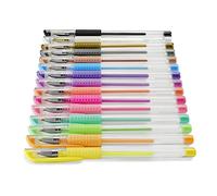 Ensemble de 15 stylos à encre gel "Pastel et Classic"