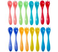 Ensemble de 16 fourchettes et cuill res pour l'alimentation des tout-petits Nuby