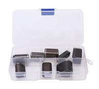 Ensemble de 16 poinçons creux à un trou, coupe incisive, outil d'artisanat du cuir résistant à l'oxydation pour les projets de bricolage, matériau en acier à haute teneur en