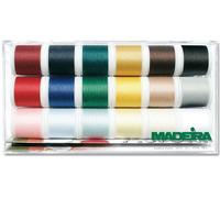 Ensemble De 18 Bobines De Fil Madeira