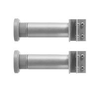 Ensemble De 2 Accessoires Clip En Alliage D'aluminium Robuste Pour Boîte Plantation Avec Base Rotative Et Améliore La Stabilité Clip Jardinière En Alliage D'aluminium À Usage Quotidien