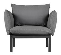 Ensemble de 2 Accoudoirs Fiam Domino Anthracite