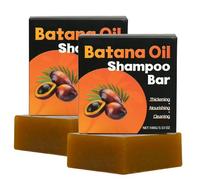 Ensemble De 2 Barres De Shampoing À L'huile, Soin Naturel Du Cuir Chevelu Et Savon Épaississant For Cheveux Gris, Revitalisant Nettoyant Et Nourrissant