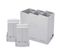 Ensemble de 2 Batteries et 1 Hub de chargement, Compatible avec les Drones DJI 3 et 4 Pro, 3850mAh 7.38V, accessoire de chargeur de batterie de vol Intelligent