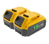 Ensemble De 2 Batteries PATONA DeWalt DCB184 18V XR 5.0Ah