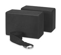 Ensemble de 2 blocs de yoga Gaiam et de sangles de yoga - Blocs de yoga avec sangles