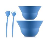 Ensemble De 2 Bols 3 L Et 4.9 L Avec Couverts À Salade - Bodum - Topee - Matisse
