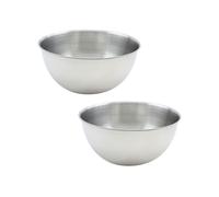 Ensemble de 2 Bols à mixer en inox de 20,5 cm de diamètre Basic Fackelmann