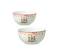 Ensemble de 2 bols casse noisette en coffret cadeau