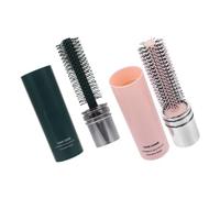 Ensemble De 2 Brosses À Cheveux De Voyage Brosse Ronde À Poils Pour Le Séchage Et Le Bouclage Outil De Coiffure Compact Pour Cheveux Bouclés
