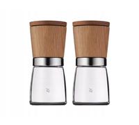 Ensemble de 2 broyeurs à épices en bois WMF CERAMILL NATURE.