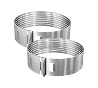 Ensemble de 2 Cercles à pâtisserie pour trancher les gâteaux en étages 26 à 28 cm Zenker Smart Pastry Zenker