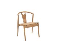 Mauro Ferretti Chaises de cuisine Japan en bois, dossier en rotin tressé – lot de 2