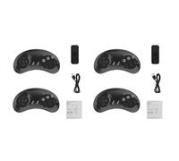 Ensemble de 2 Consoles de Jeux Rétro 2025, Manette de Jeu Vidéo avec Plus de 5000 Jeux Classiques, Manettes sans Fil 2.4G, Console Plug and Play pour Téléviseur