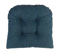 Ensemble de 2 coussins méditation touffetés bleus, chaise à pince, tapis sol for maison pour Méditation