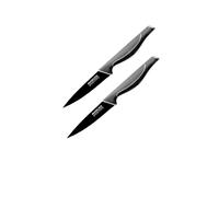 Ensemble de 2 Couteaux de cuisine cranté Black Edition Nirosta