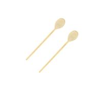 Ensemble de 2 Cuillères de cuisine en bois 30 cm Fackelmann Wood Edition