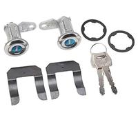 Ensemble de 2 cylindres de Serrure de Porte avec contacteur d'allumage et clés (réf. 5070001). Compatible avec Les camions F100, F250 et F350.