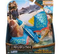Ensemble de 2 figurines Dragons Toothless Deadly E Nadder DreamWorks