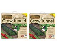 Ensemble de 2 filet noir Grow Tunnel CLOCHES (3M) par Kingfisher