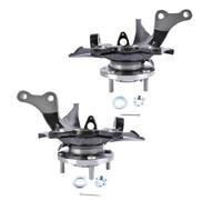 Ensemble de 2 fusées d'essieu avant gauche et droite compatibles avec les pièces de moto automobile 2001 2002 2003 2004 2005 2006 pour numéro de pièce 697977 697962 517152D110 517162D110