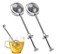 Ensemble de 2 Infuseurs à Thé en Acier Inoxydable avec Long Manche - boule a the, infuseur thé, filtre à thé, Filtre à Thé pour Tasse à Thé