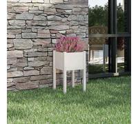 vidaXL Jardinière d'extérieur 40x40x70 cm en pin massif Marron miel
