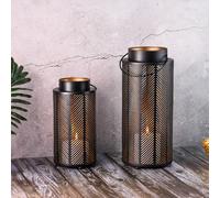 Ensemble De 2 Lanternes De Jardin Arvid Pour Balcon