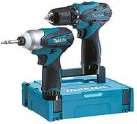 MAKITA Pack Perceuse visseuse 10.8V DF330D + visseuse à chocs TD090D (2x1.3AH) en coffret MAKPAC - MAKITA - LCT204J
