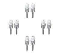 Ensemble De 2 Manchons D'immersion En Acier Inoxydable Puits Thermométriques 8x50mm Avec Filetage 1/ Pouce Pour Capteurs De Température Manchon Fileté Étanche 1/ Pouce