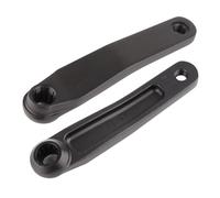 Ensemble de 2 manivelles ISIS en alliage d’aluminium de 170 mm, manivelles pour moteur central de vélo électrique, trou cannelé à 10 dents avec alésage de 18 mm, pièces de rechange